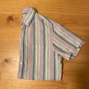 Men’s bonobos button-down striped size M